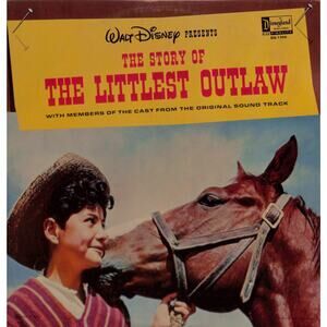 Disney - The Littliest Outlaw - Vinyl LP Record 1963